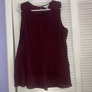 CJ Banks tank/blouse 3X